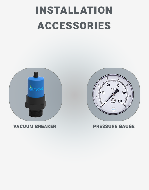 Auto-IR-100-Hydero-purify-Installation-Accessories