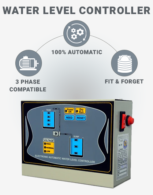 Fully-Automatic-Water-Level-Controller